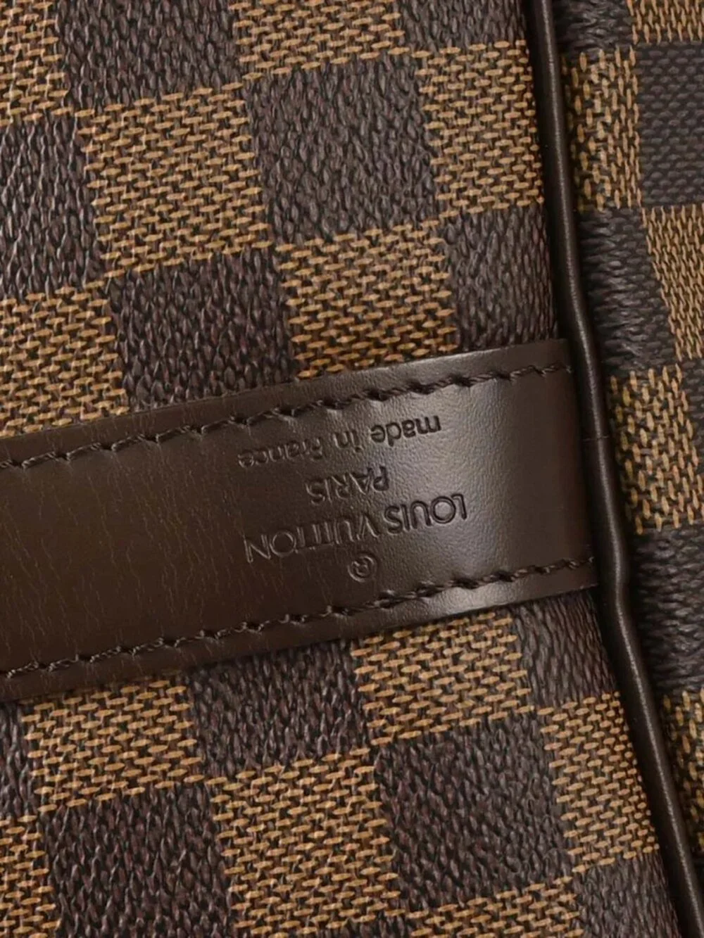 Louis Vuitton Damier Keepall Bandouliere 55 Duffle Bag